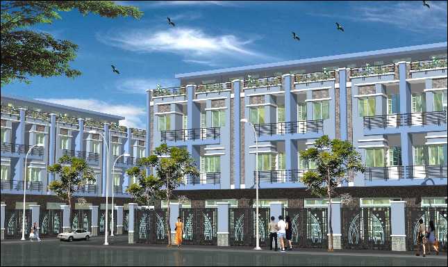 Nhà phố Biên Hoà Riverside Garden