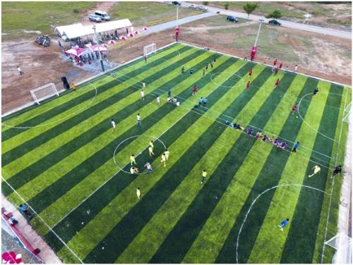 Tổ hợp sân bóng đá ngoài trời tại dự án