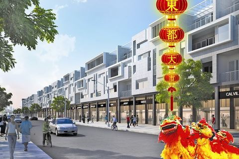 Nhà phố Đông Đô Đại Phố