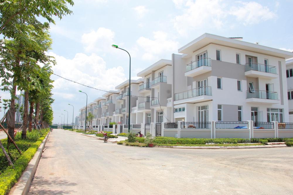 Khu nhà biệt thự lô K đã hoàn thiện