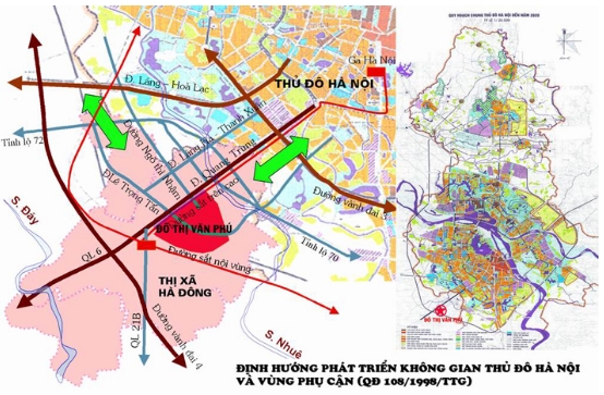 Vị trí của Khu đô thị mới Văn Phú | ảnh 1