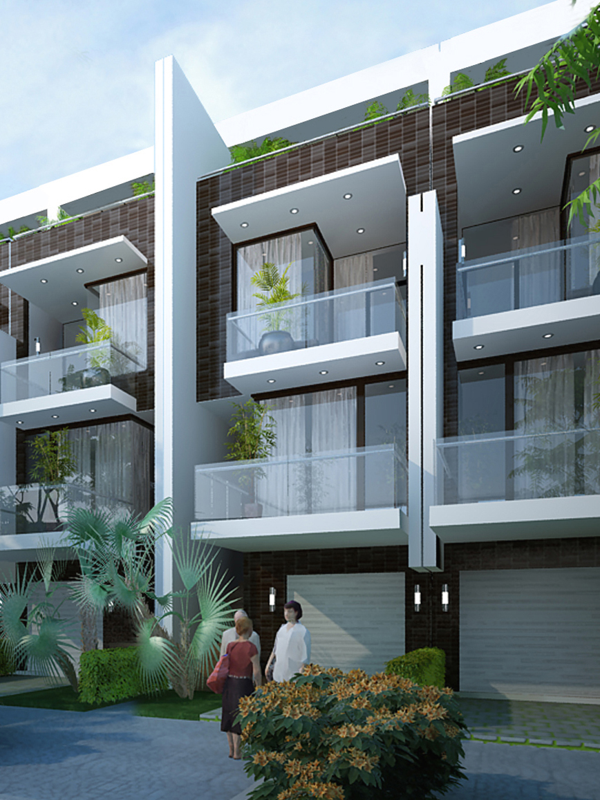 Nhà phố Golden Hills City  8