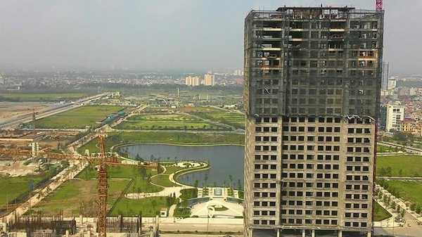 Các tòa N01-N02-N03-N04A đang đẩy mạnh triển khai xây dựng