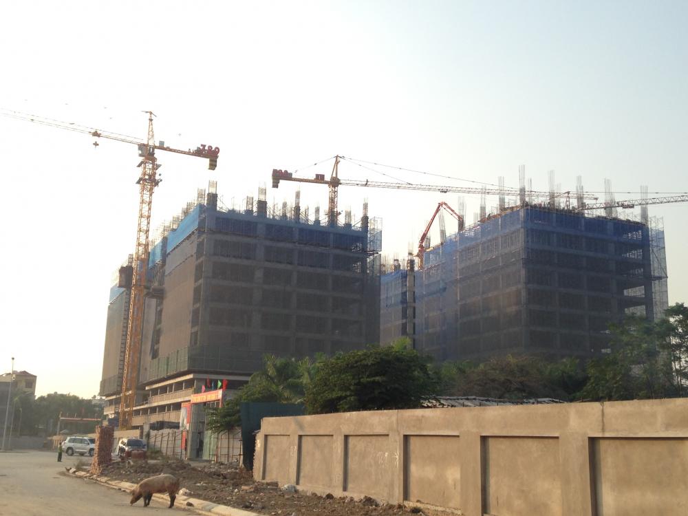 Khu BT5 vẫn đang trong quá trình thi công