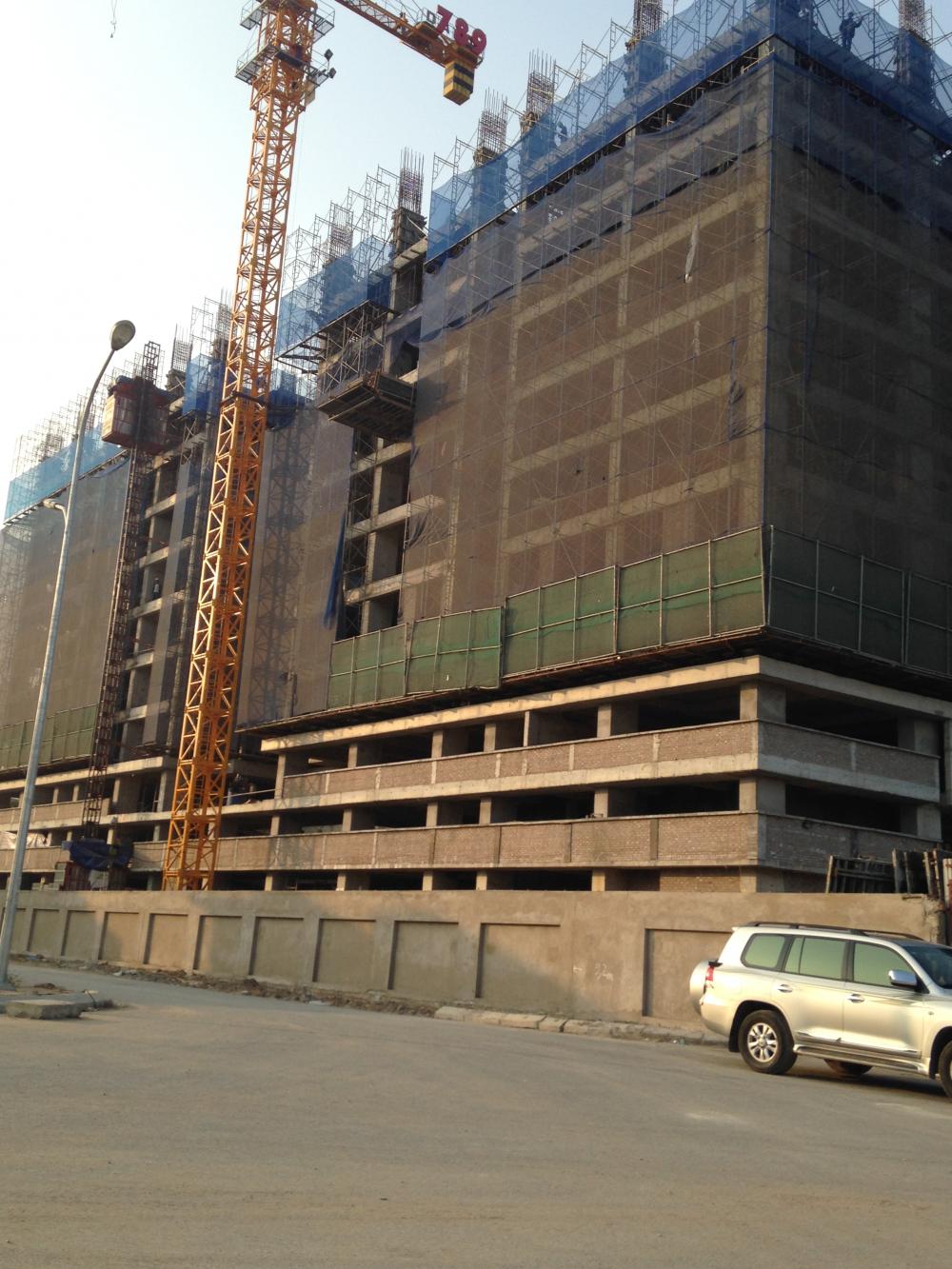 Khu BT5 vẫn đang trong quá trình thi công