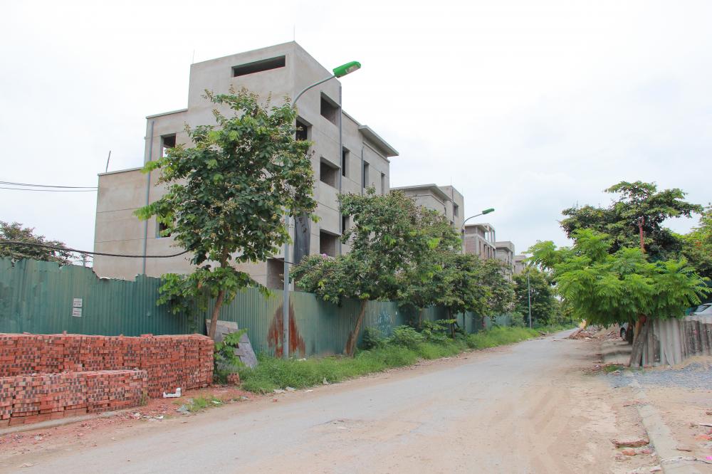 Khu BT1, BT2 đang trong quá trình thi công