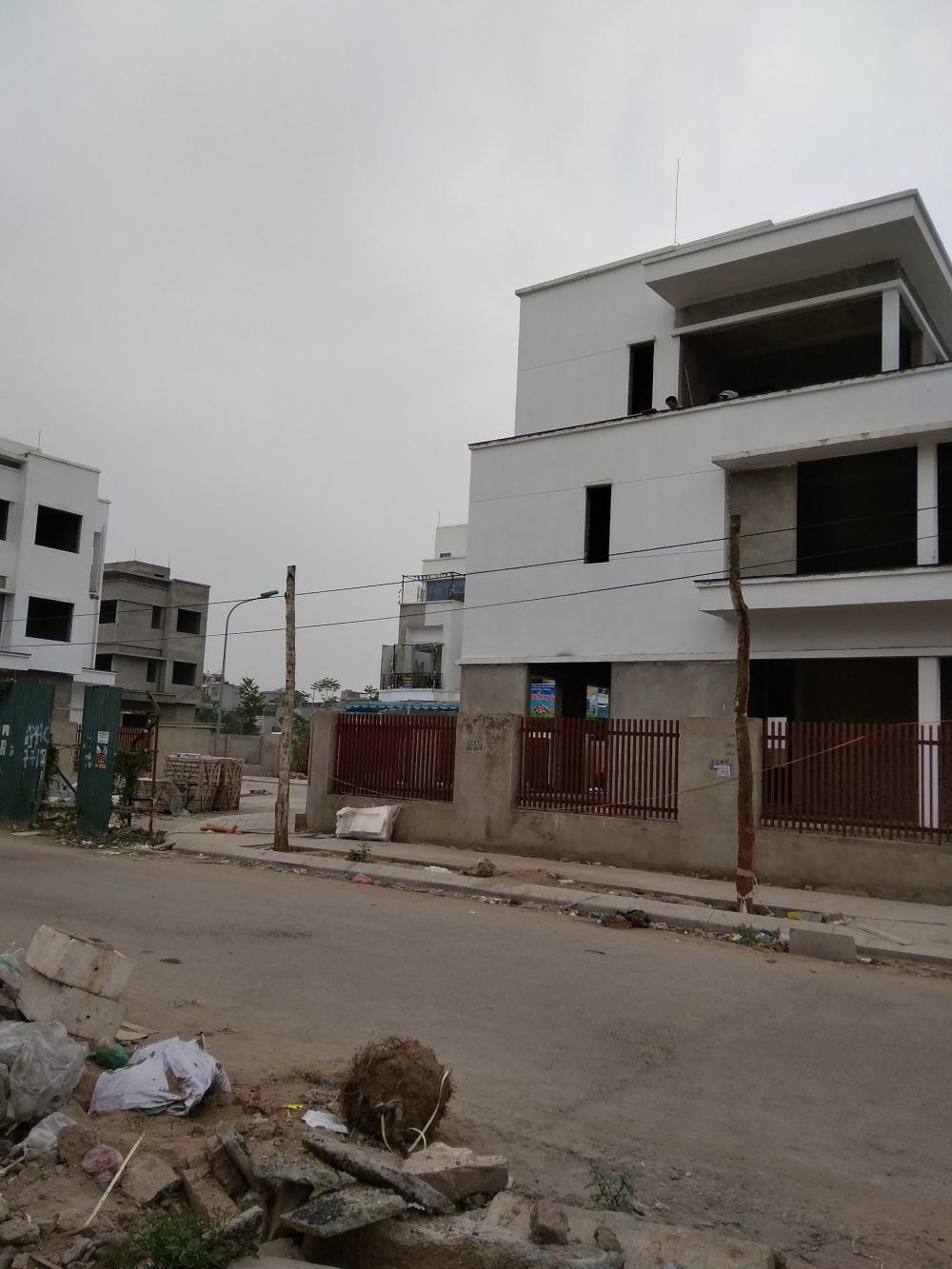 Khu BT2 đang thi công