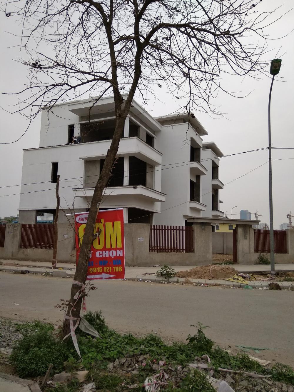 Khu BT2 đang thi công