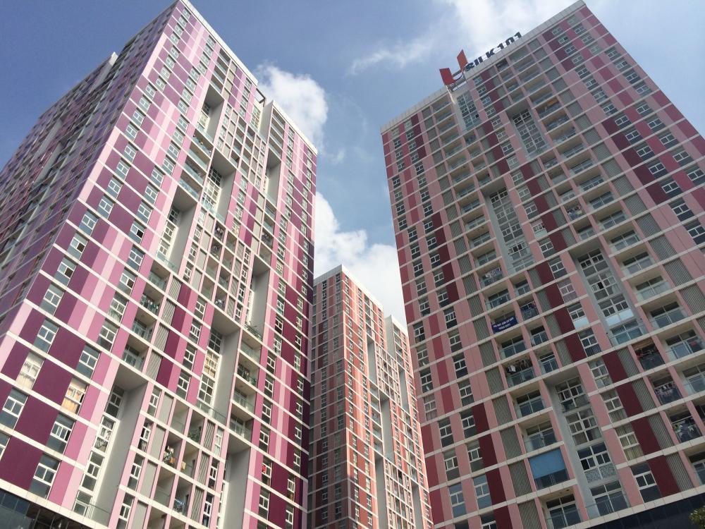 Dự án đang bàn giao nhà