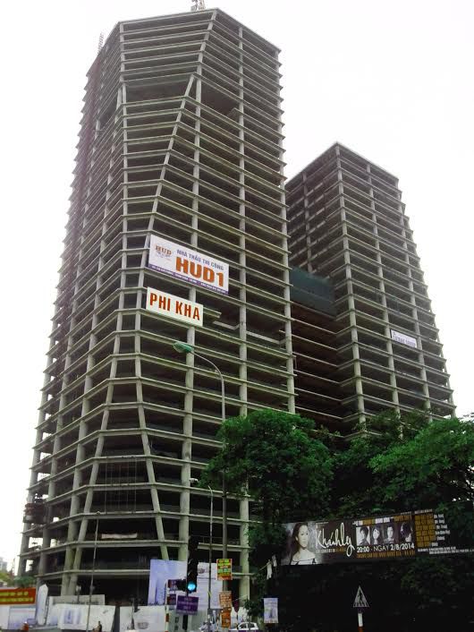 Dự án đã hoàn thiện một số hạng mục