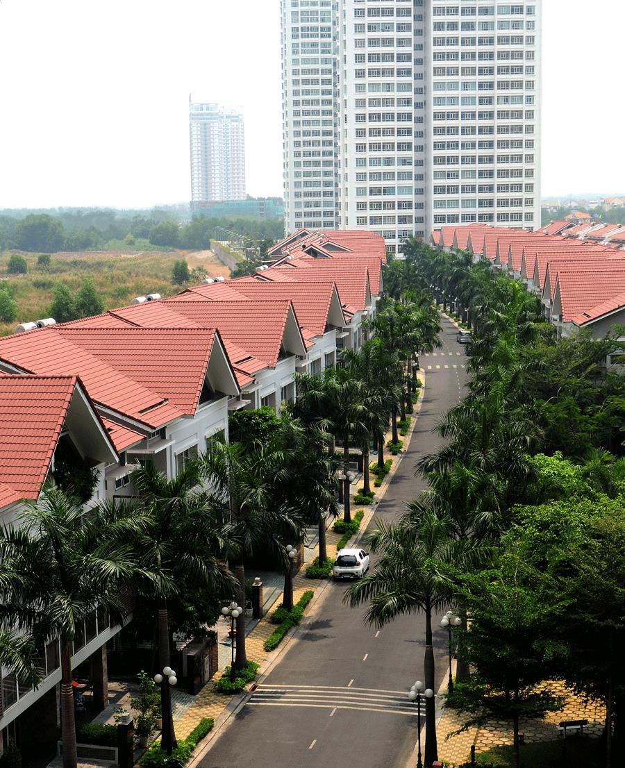 Dự án hiện đã bàn giao nhà cho khách hàng