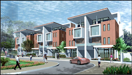 Biệt thự song lập Sài Gòn Mới