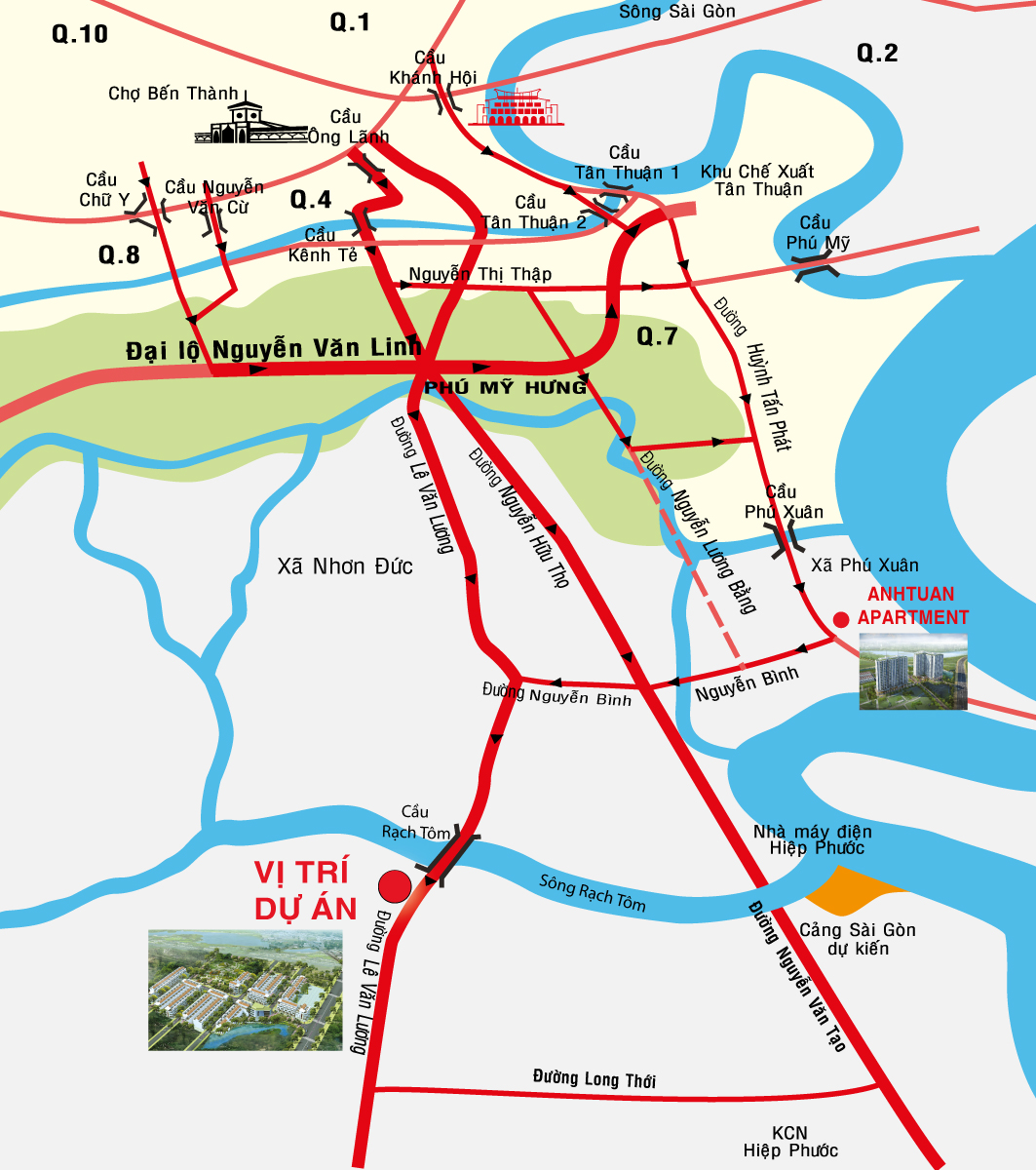 Hạ tầng, quy hoạch của Khu dân cư Anh Tuấn Garden | ảnh 1