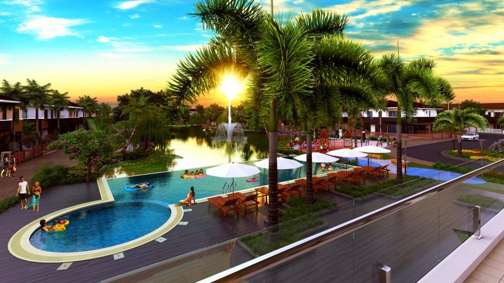 Bể bơi trong dự án Exim Garden exim garden