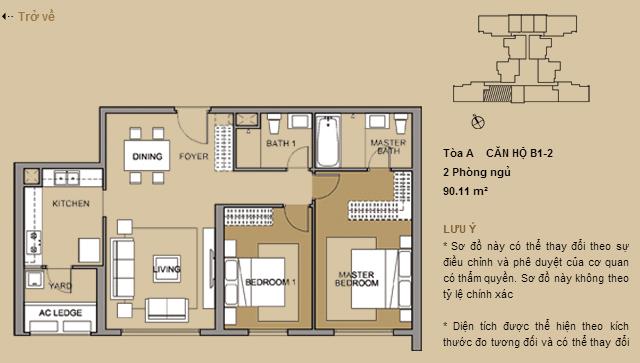 Thiết kế căn hộ B1-2