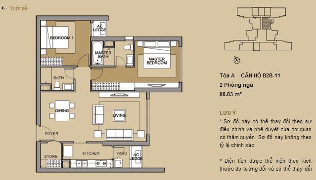 Thiết kế căn hộ B2B-11