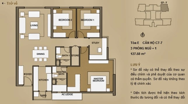 Thiết kế căn hộ C7-7