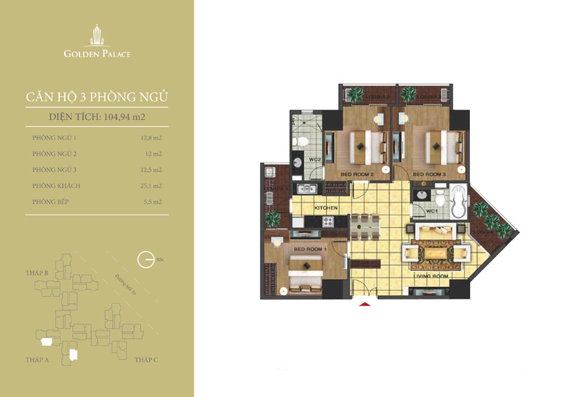 Thiết kế căn hộ B7