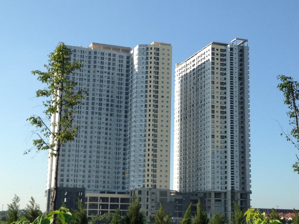 Dự án đã xây xong phần thô, đang hoàn thiện mặt ngoài