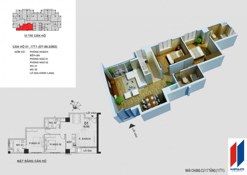 Thiết kế căn hộ 01