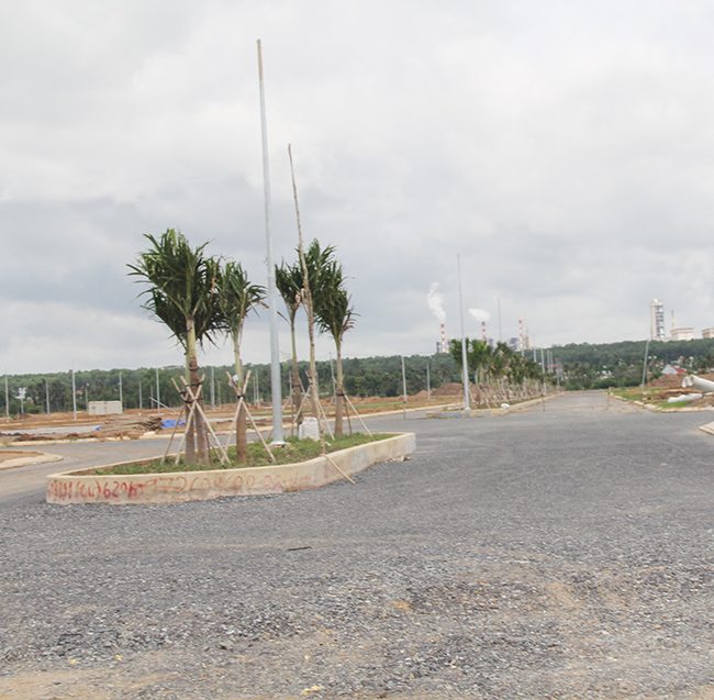 Dự án đang hoàn thiện hạ tầng