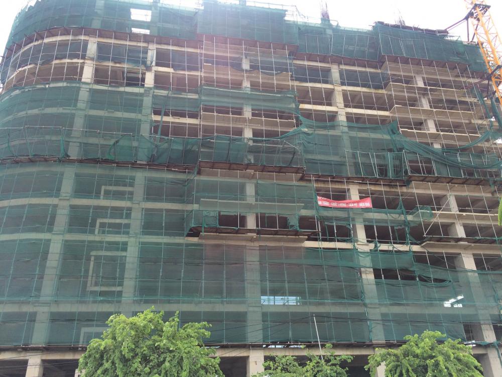 Dự án vẫn đang thi công tầng 13