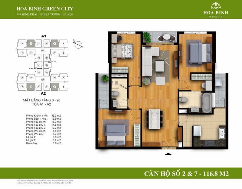 Thiết kế căn hộ 02, 07