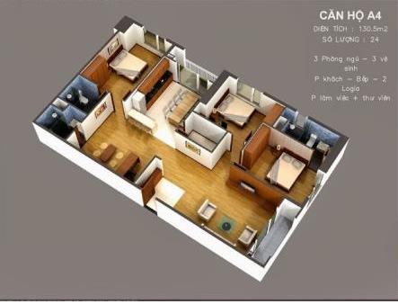 Thiết kế căn hộ A4