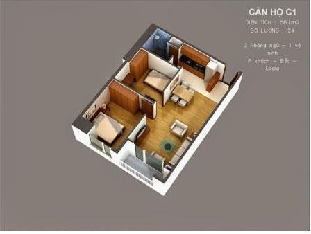 Thiết kế căn hộ C1