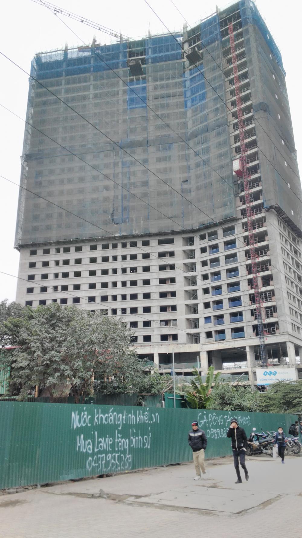 Dự án đang xây dựng phần thô tới tầng 31