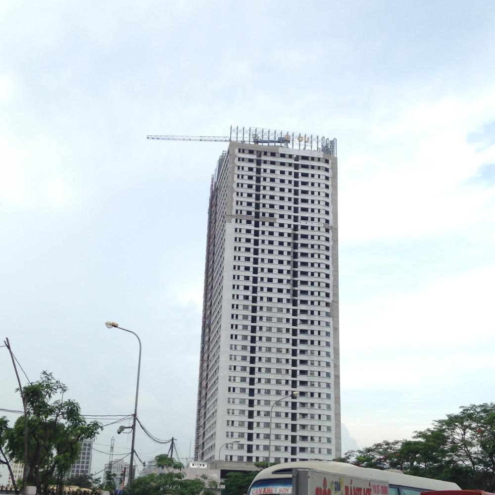 Dự án đã xong phần thô, đang hoàn thiện mặt ngoài