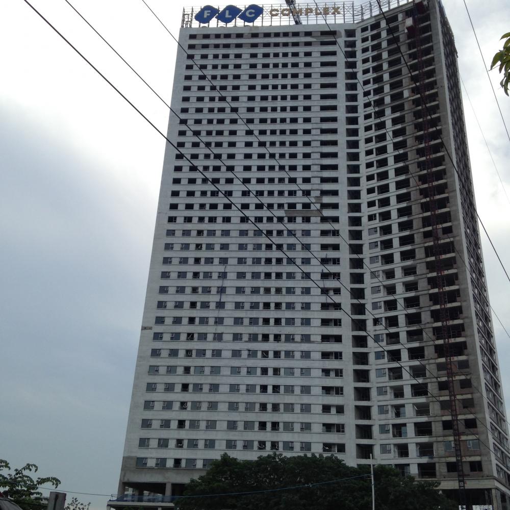 Dự án đã xong phần thô, đang hoàn thiện mặt ngoài