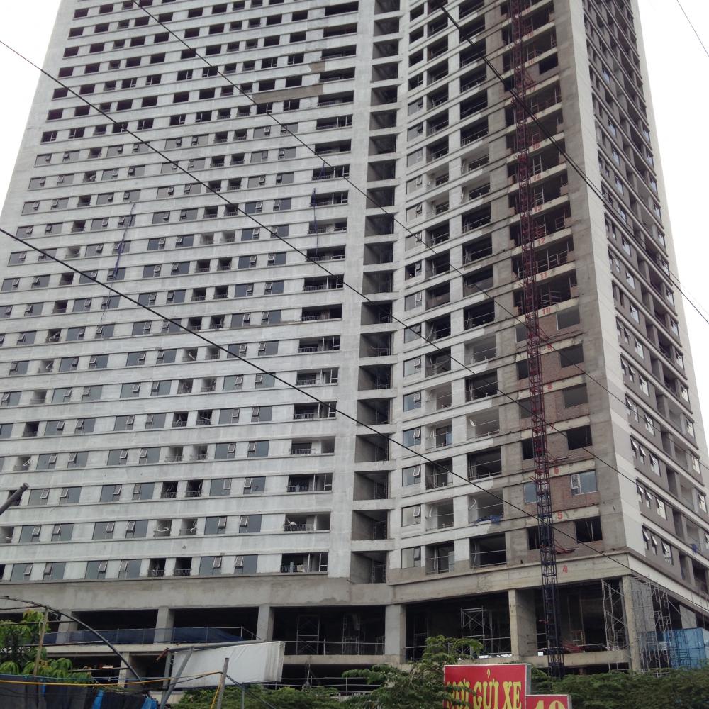 Dự án đã xong phần thô, đang hoàn thiện mặt ngoài