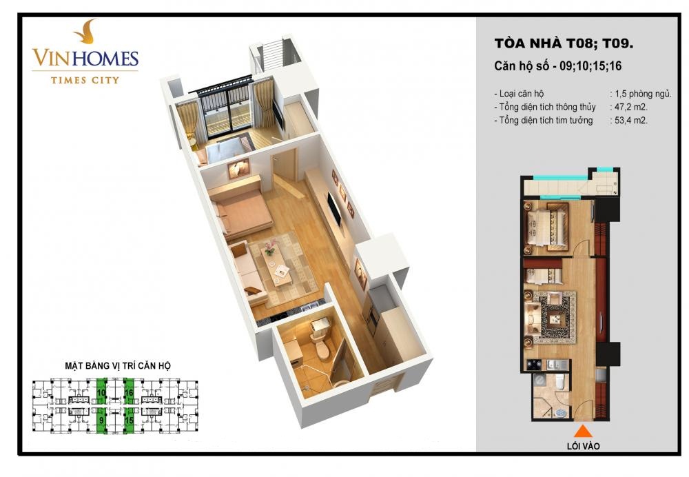 Thiết kế căn hộ 09,10,15,16