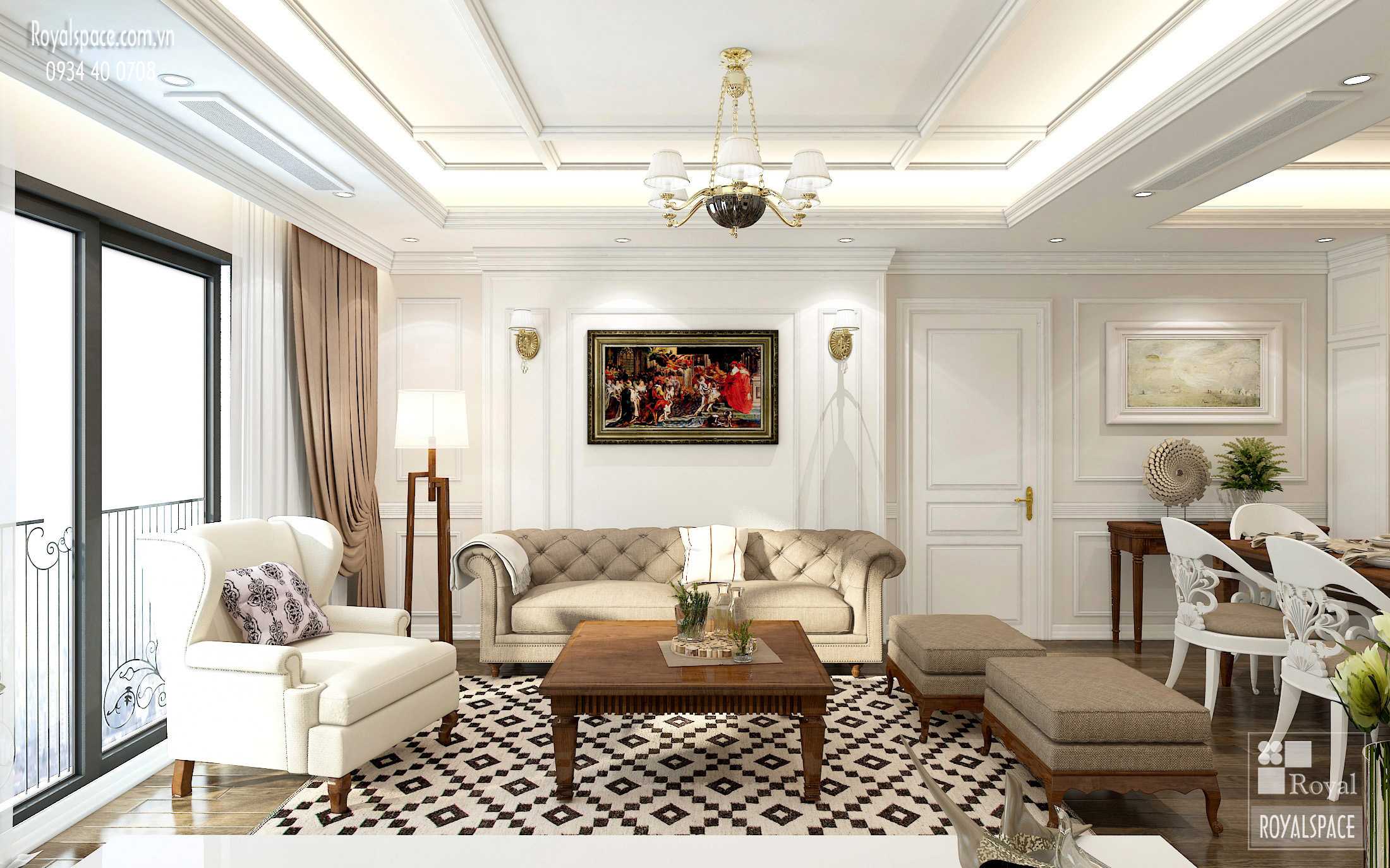 Căn hộ D’. Le Pont D’or - Hoàng Cầu 4