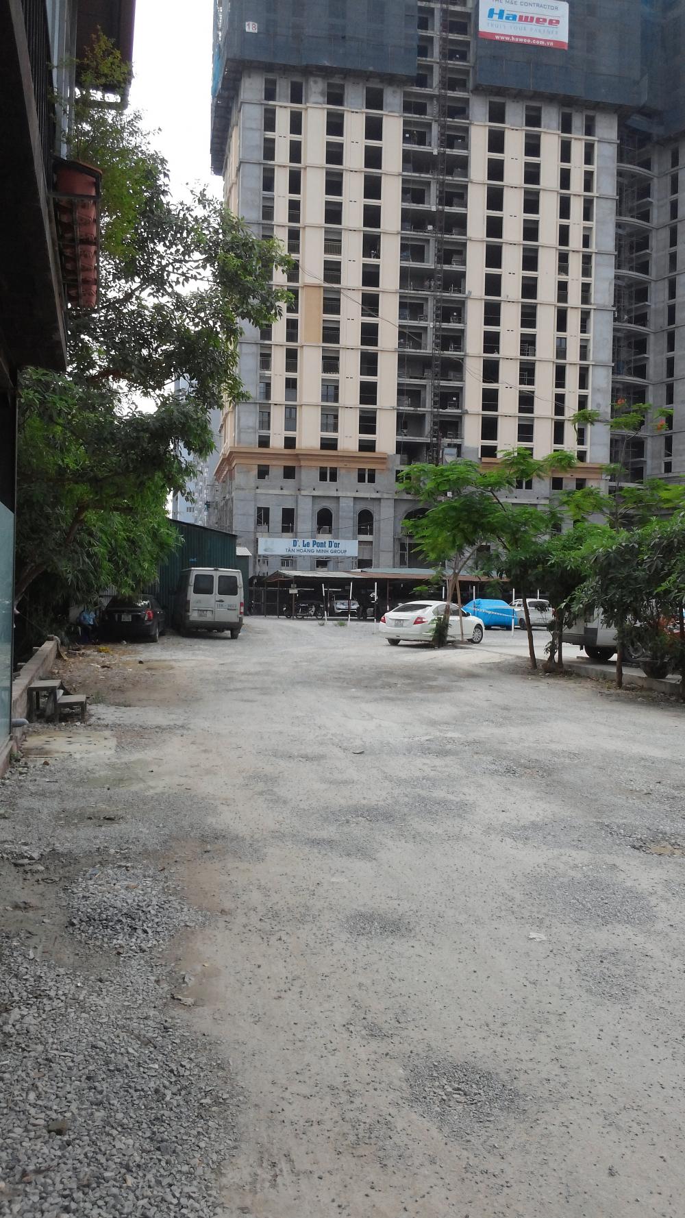 Dự án xong phần thô, đang hoàn thiện mặt ngoài