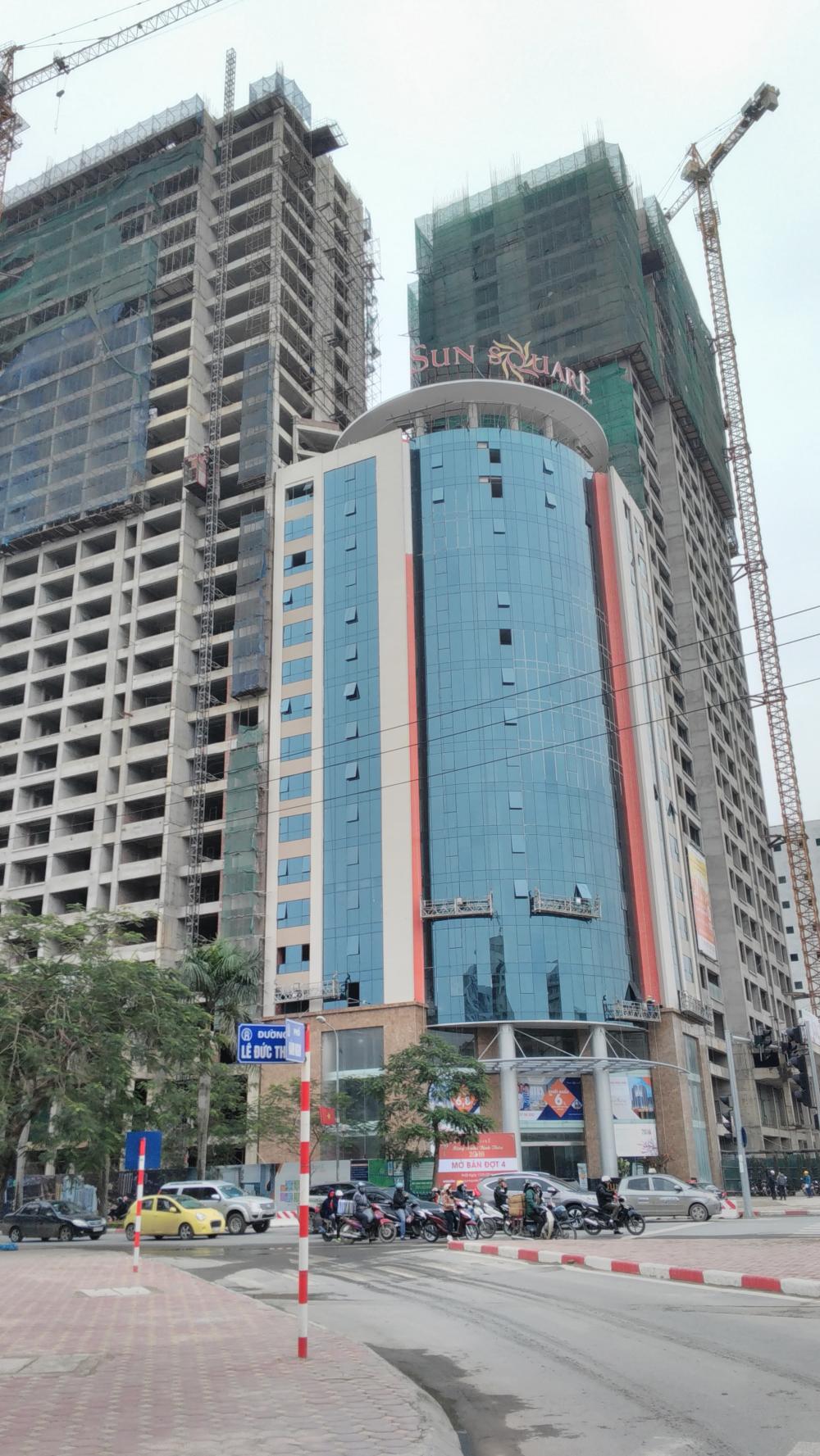 Dự án đã xây dựng xong phần thô, đang hoàn thiện mặt ngoài