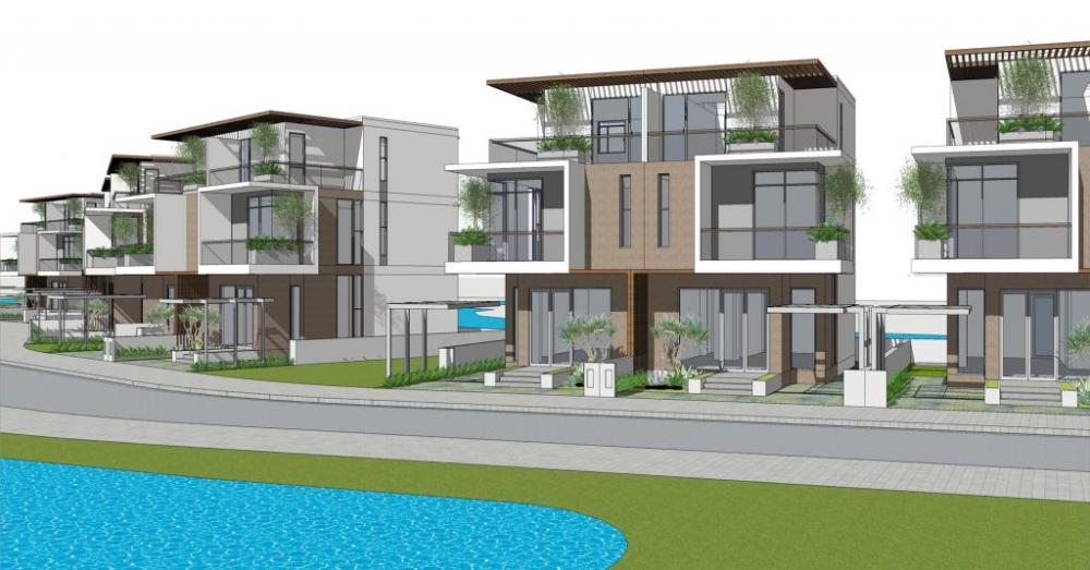 Nhà phố Dragon Village  2