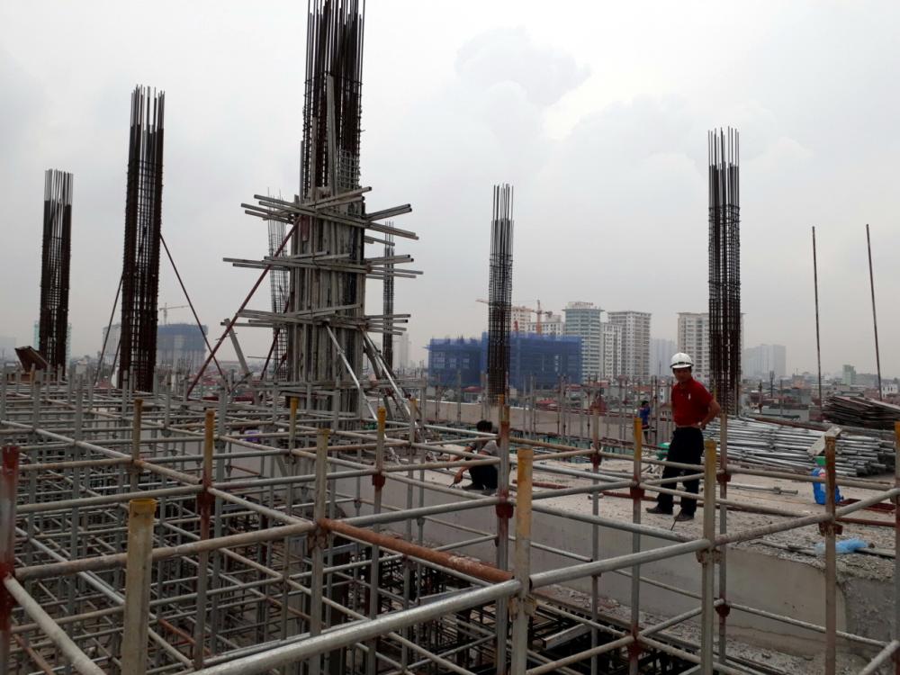 Dự án đang thi công phần thô