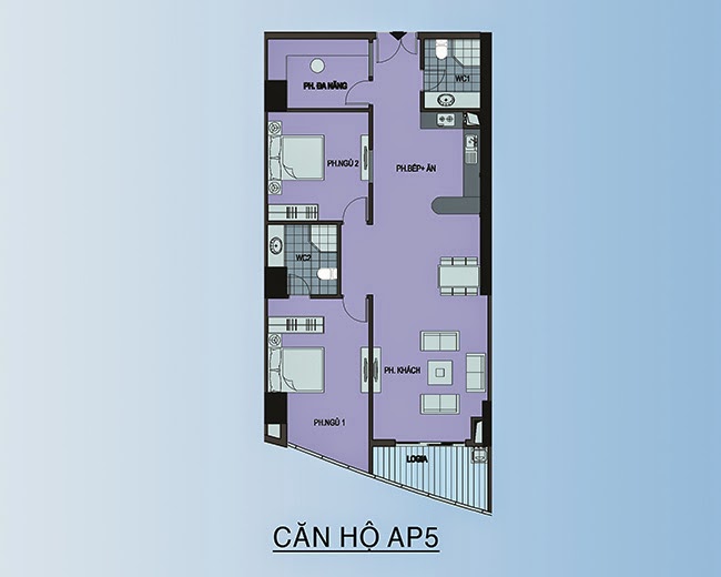 Thiết kế căn hộ AP5