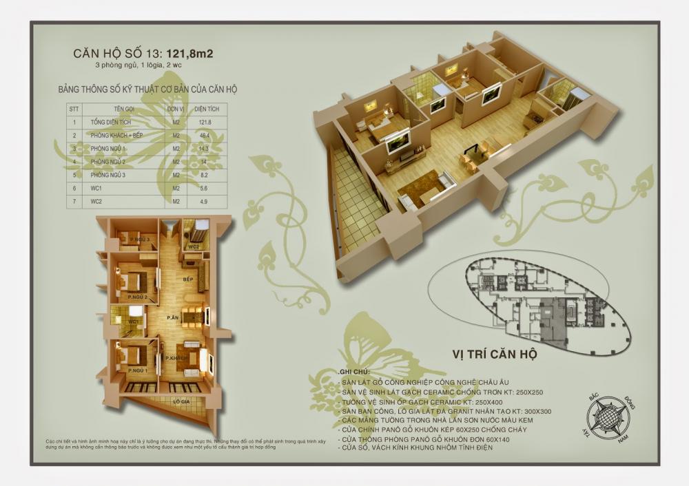 Thiết kế căn hộ AP13