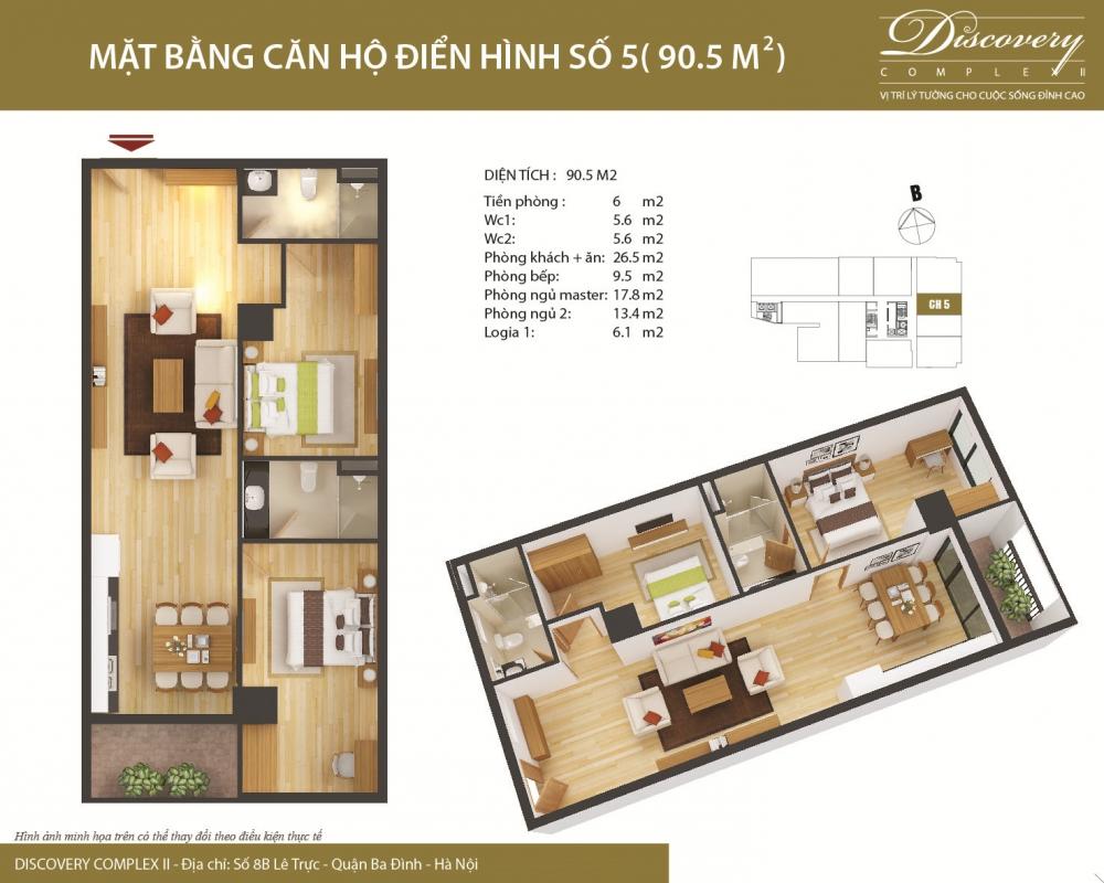 Thiết kế căn hộ số 5