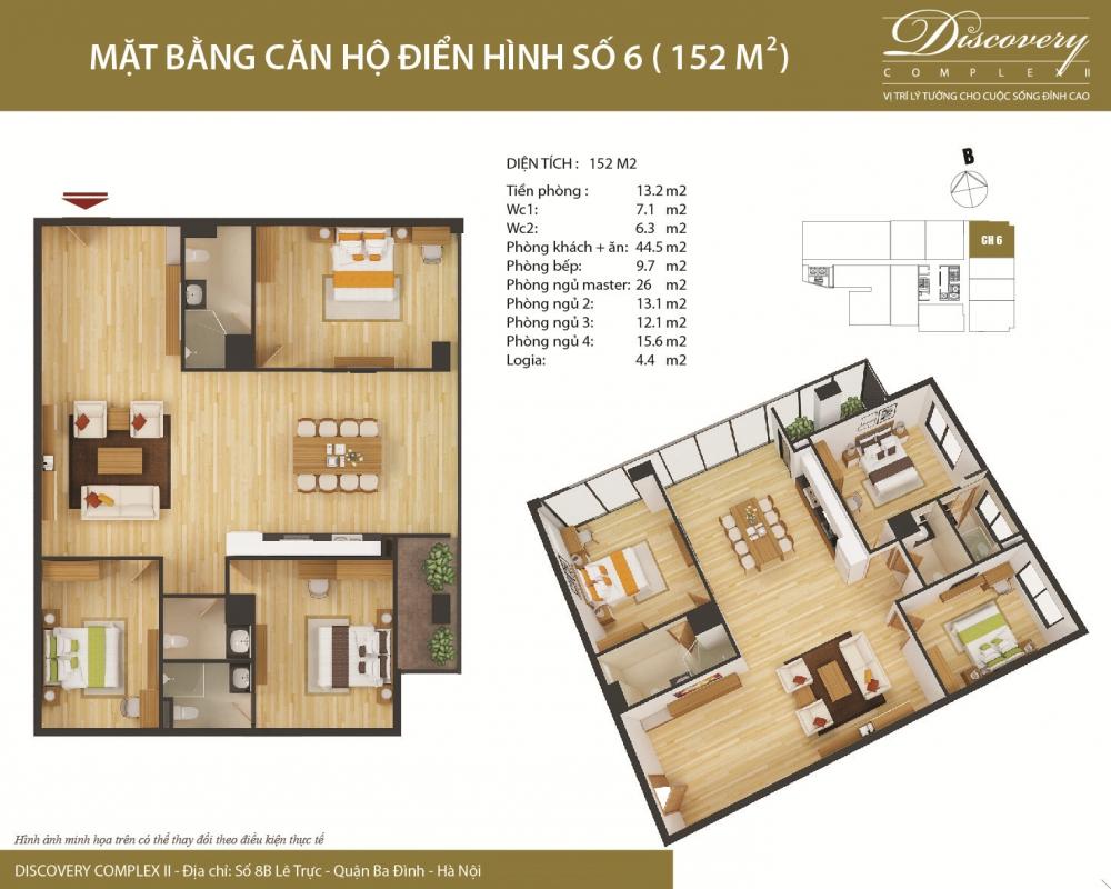 Thiết kế căn hộ số 6