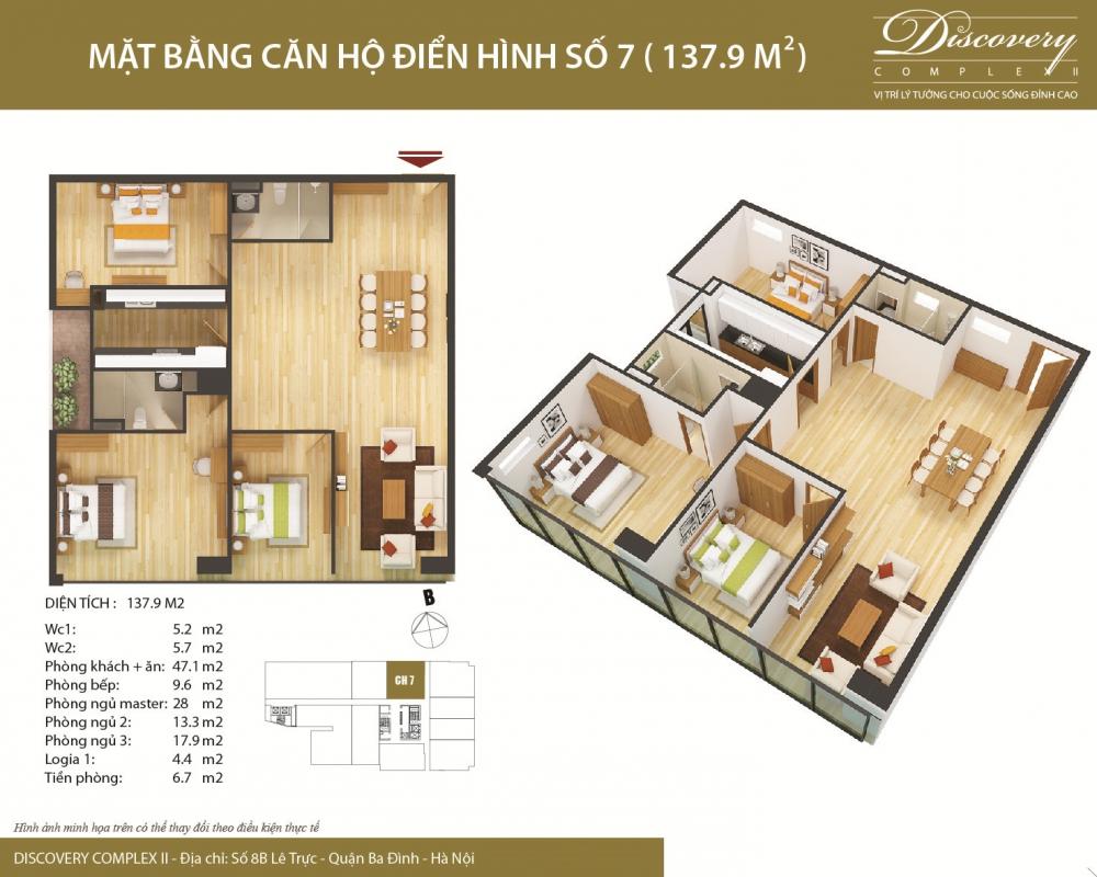 Thiết kế căn hộ số 7