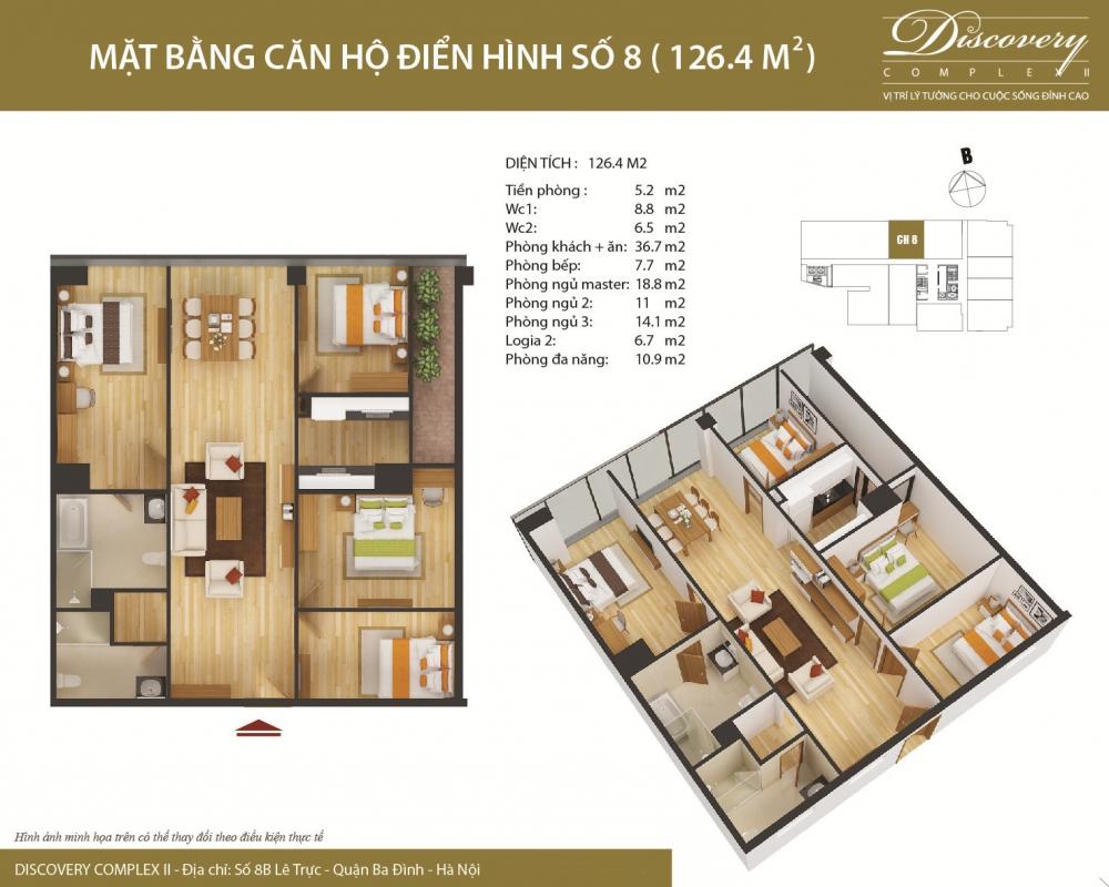 Thiết kế căn hộ số 8