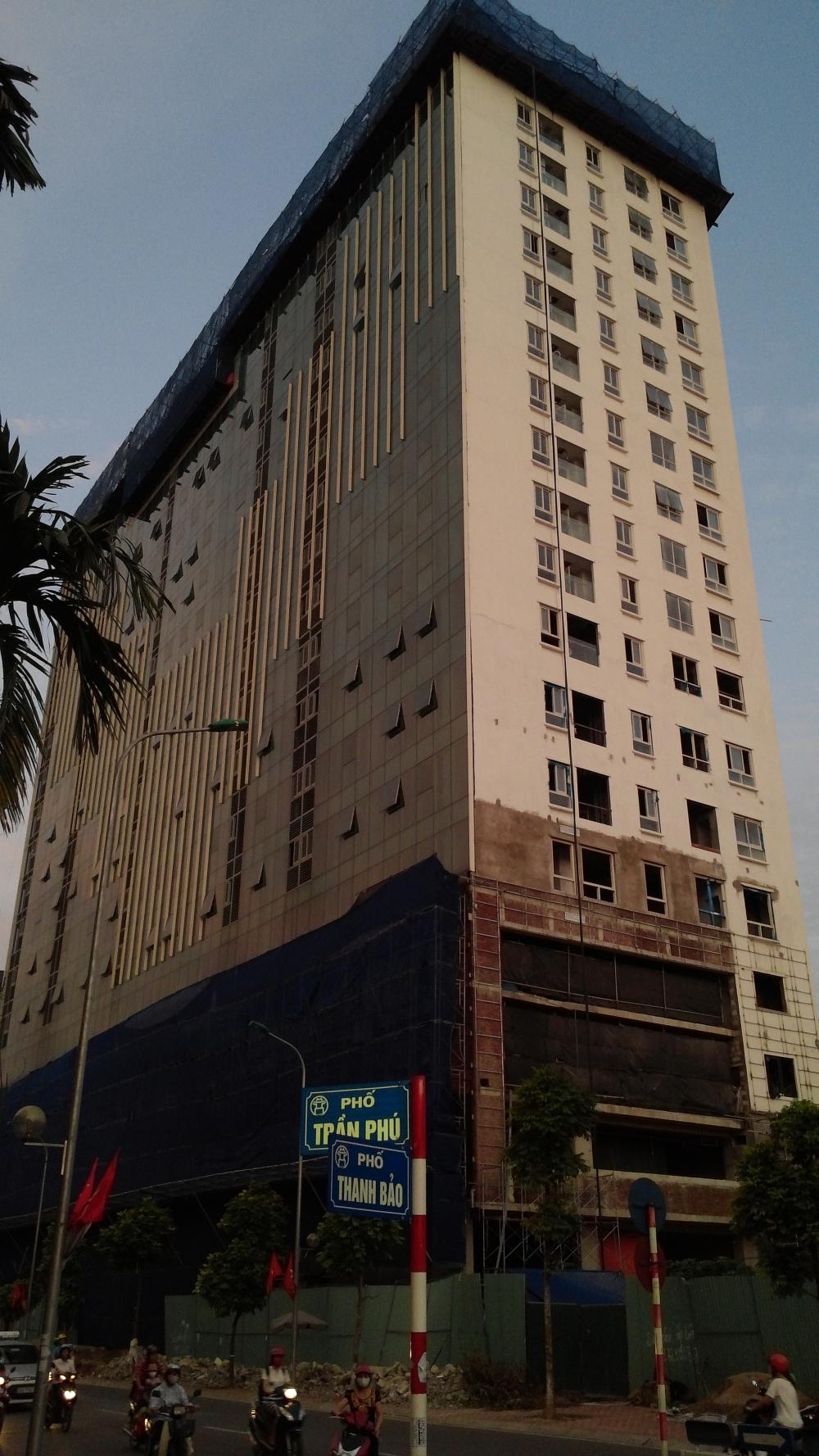 Dự án đang hoàn thiện mặt ngoài