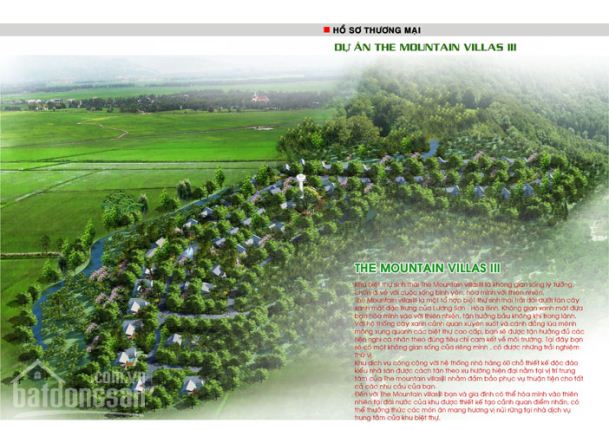 Khu biệt thự Mountain Villas III