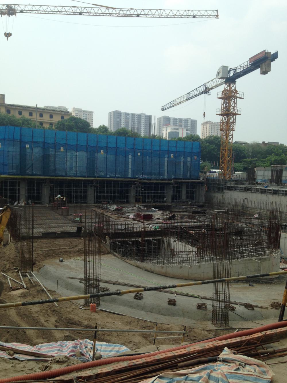 Dự án đang thi công hầm