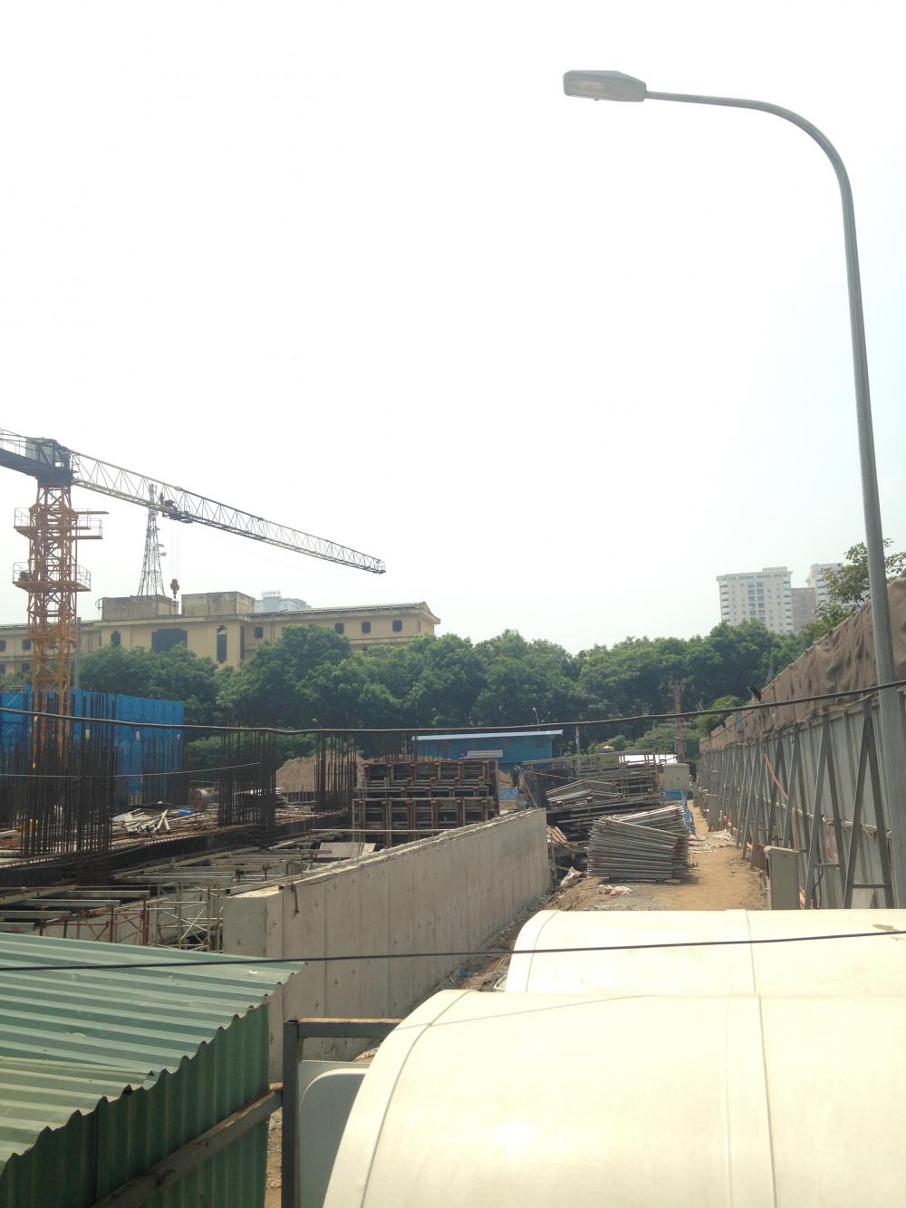 Dự án đang thi công hầm