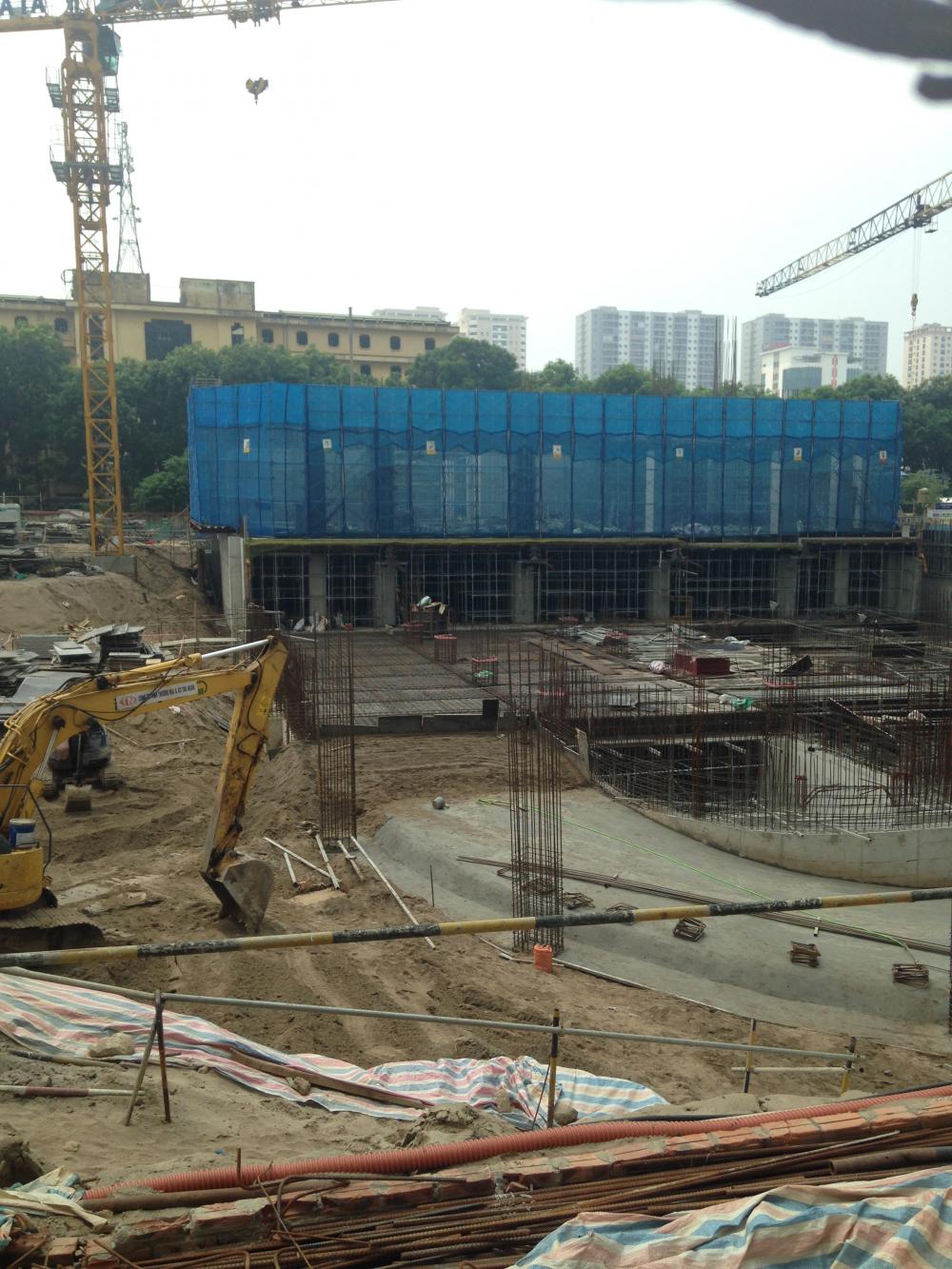 Dự án đang thi công hầm